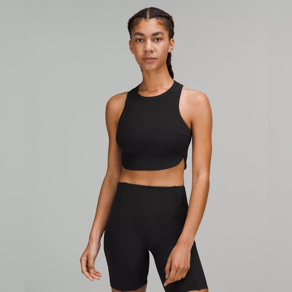 lululemon Ribbed Longline Yoga Bra - Picture 1 of 5